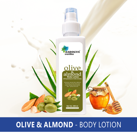 OLIVE & ALMOND BODY LOTION (200 ML.)
