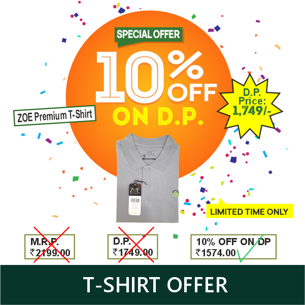 T-SHIRT GREY (L)